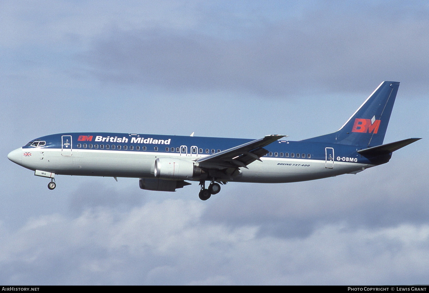 Aircraft Photo of G-OBMG | Boeing 737-4Y0 | British Midland Airways - BMA | AirHistory.net #321143