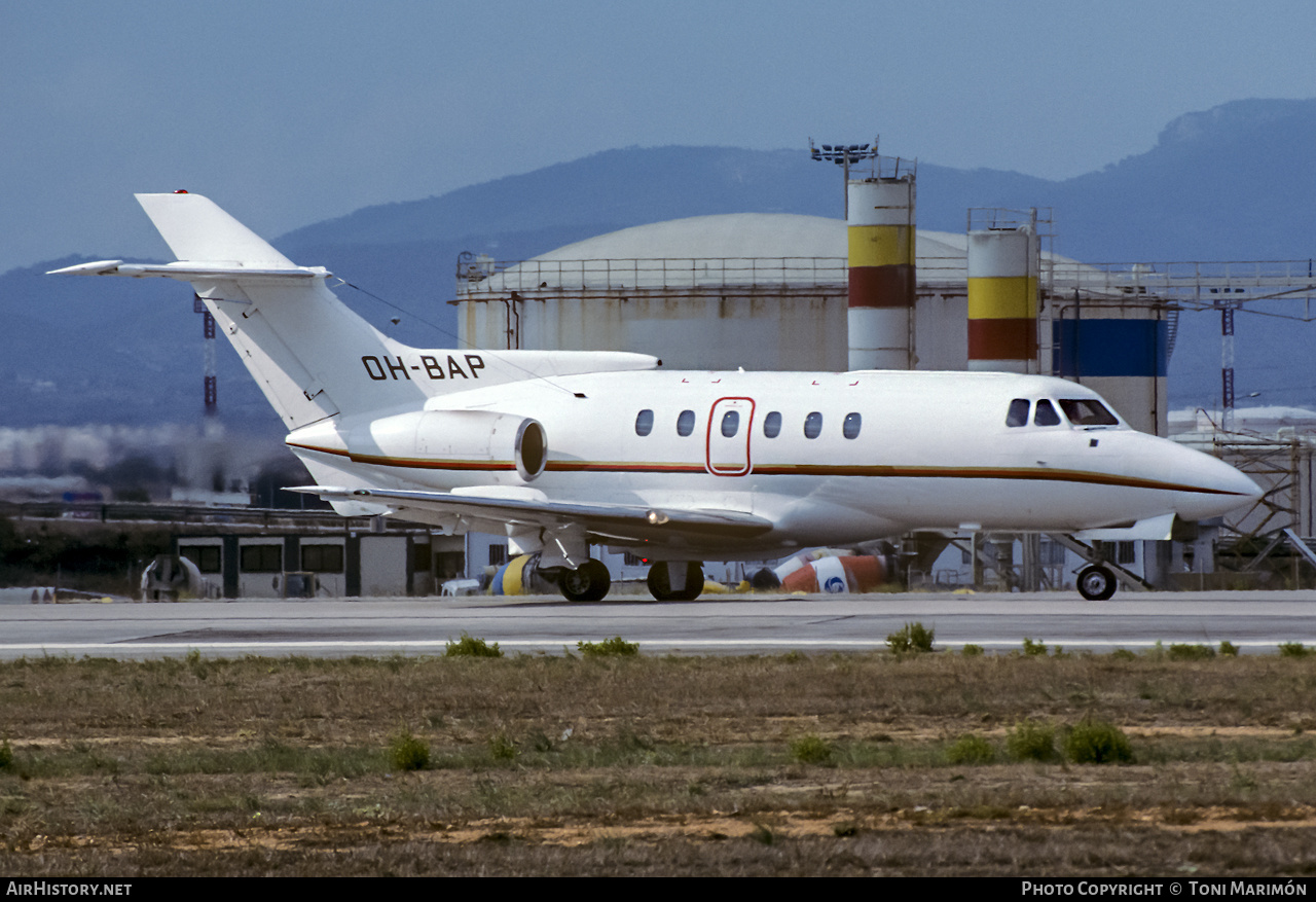 Aircraft Photo of OH-BAP | British Aerospace HS-125-700B | AirHistory.net #321144