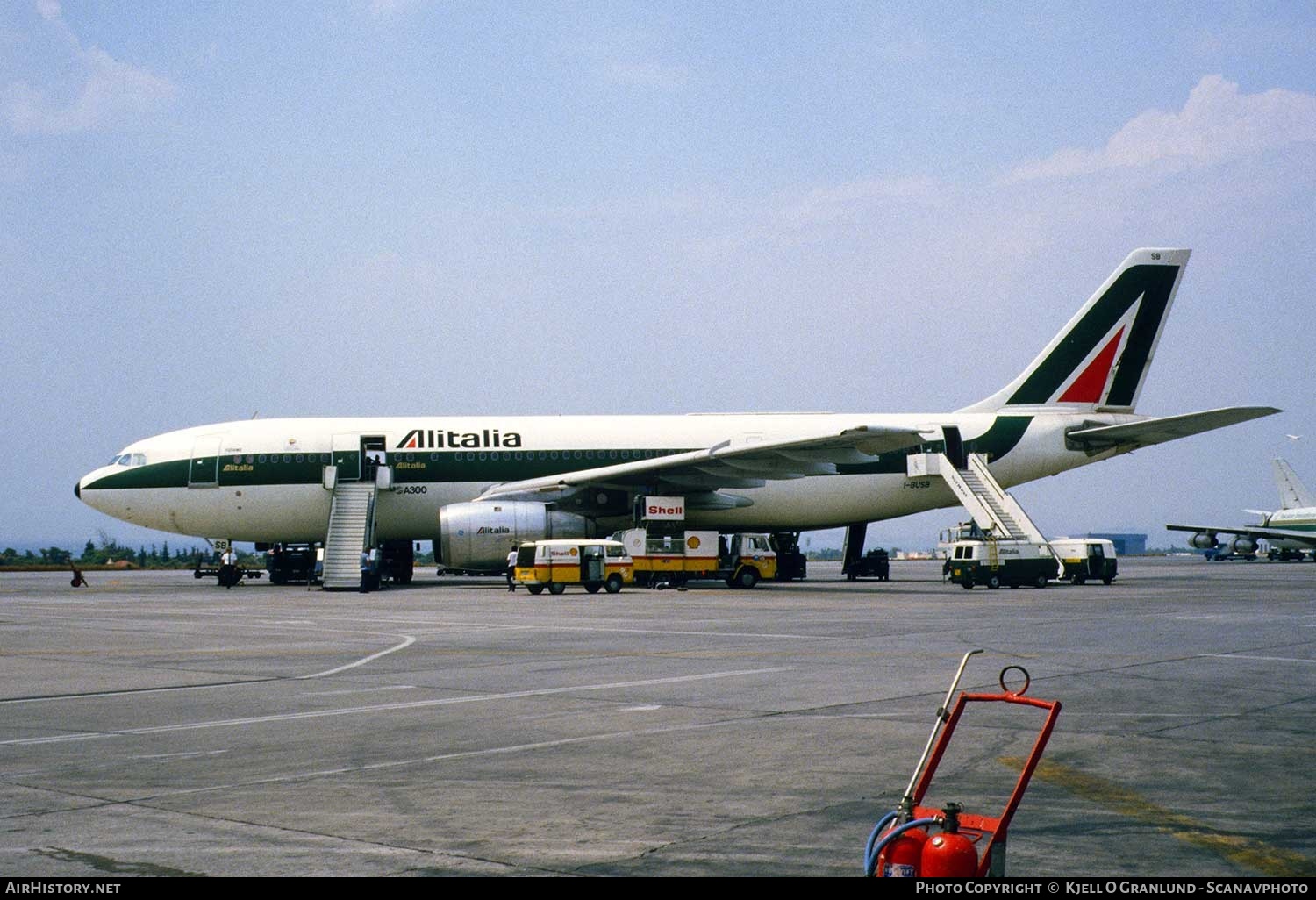 Aircraft Photo of I-BUSB | Airbus A300B4-203 | Alitalia | AirHistory.net #321168