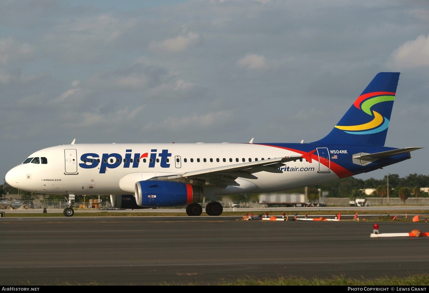 Aircraft Photo of N504NK | Airbus A319-132 | Spirit Airlines | AirHistory.net #321170