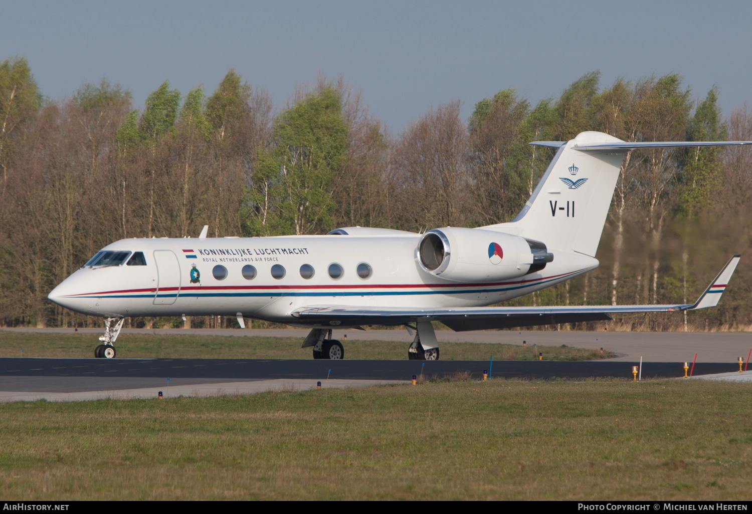 Aircraft Photo of V-11 | Gulfstream Aerospace G-IV Gulfstream IV | Netherlands - Air Force | AirHistory.net #321179
