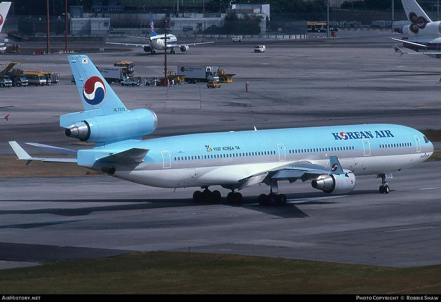 Aircraft Photo of HL7375 | McDonnell Douglas MD-11 | Korean Air | AirHistory.net #321184