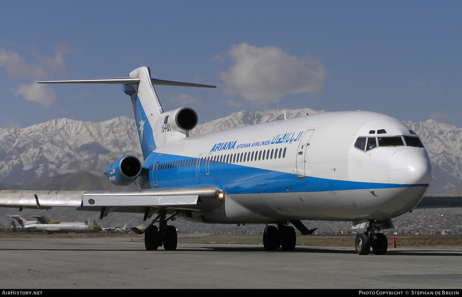 Aircraft Photo of YA-FAY | Boeing 727-228/Adv | Ariana Afghan Airlines | AirHistory.net #321219