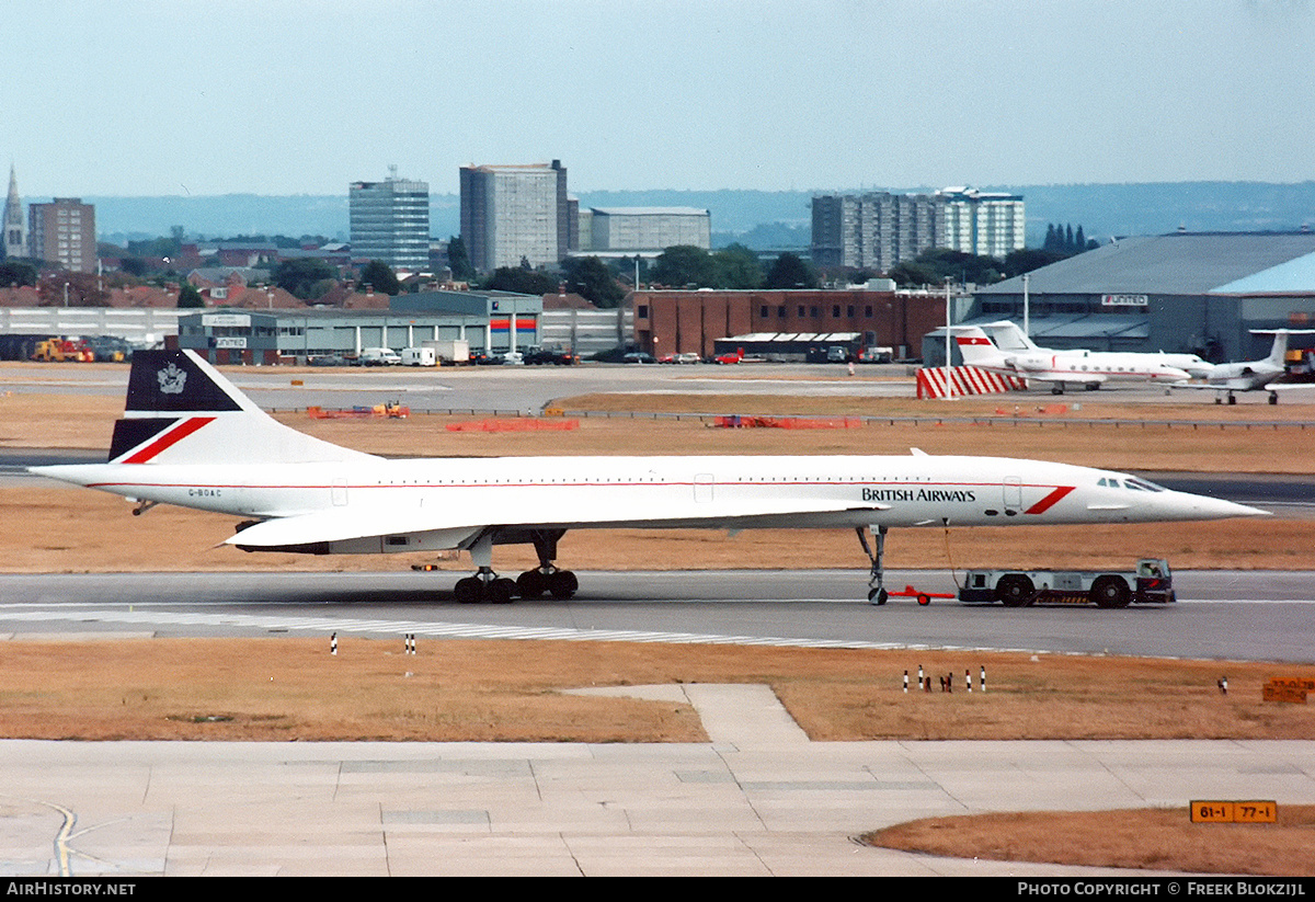 Aircraft Photo of G-BOAC | Aerospatiale-BAC Concorde 102 | British Airways | AirHistory.net #321222