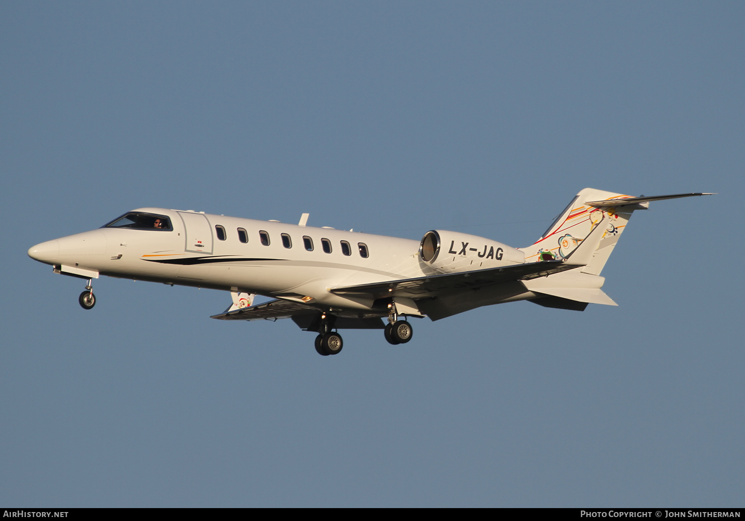 Aircraft Photo of LX-JAG | Learjet 45 | AirHistory.net #321223