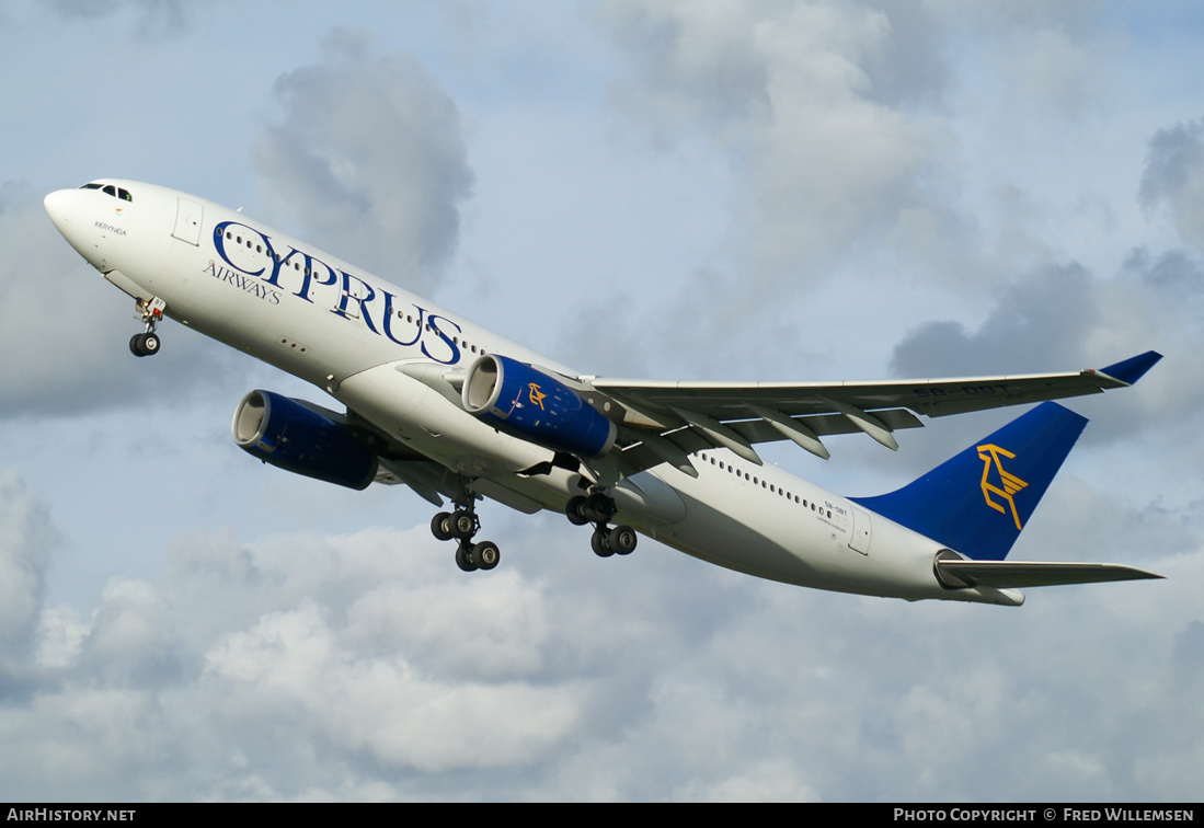 Aircraft Photo of 5B-DBT | Airbus A330-243 | Cyprus Airways | AirHistory.net #321226
