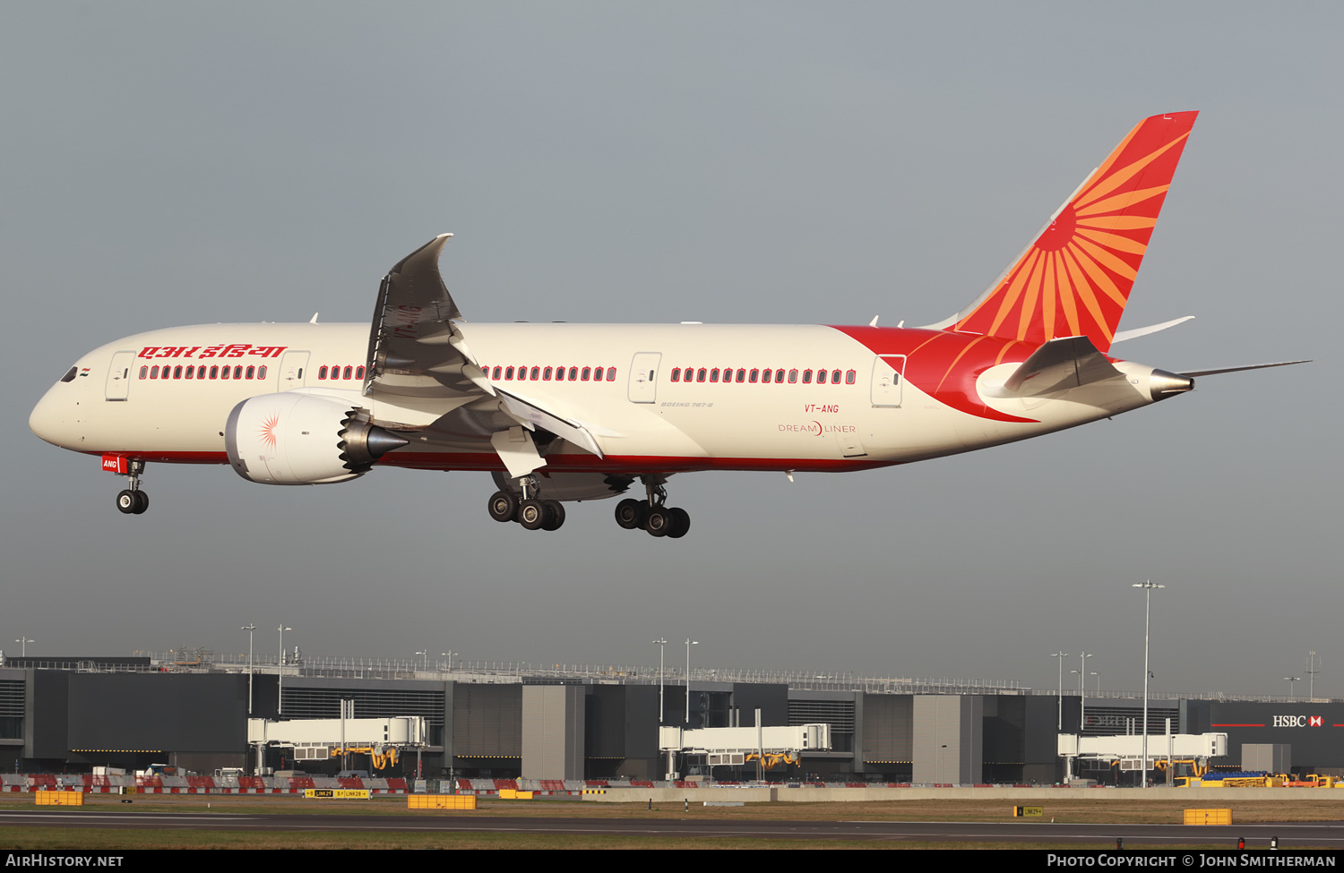 Aircraft Photo of VT-ANG | Boeing 787-8 Dreamliner | Air India | AirHistory.net #321229