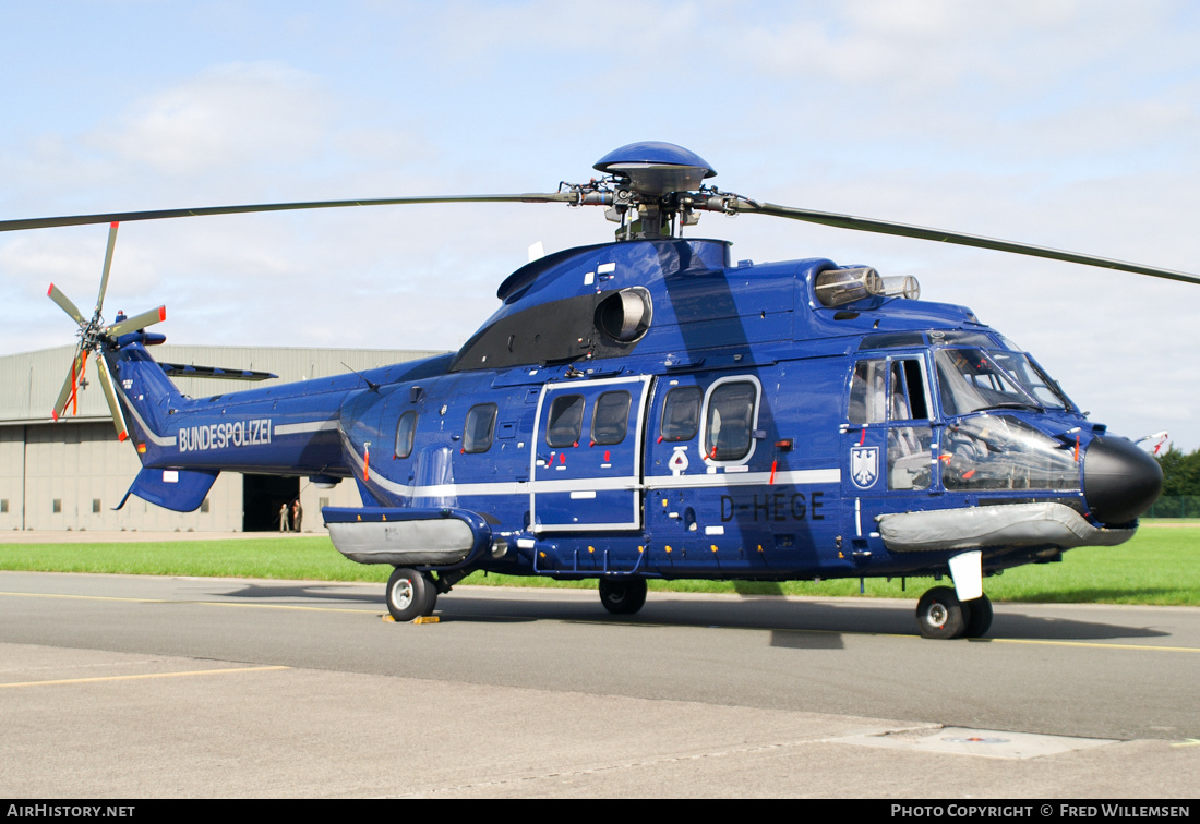 Aircraft Photo of D-HEGE | Aerospatiale AS-332L Super Puma | Bundespolizei | AirHistory.net #321242