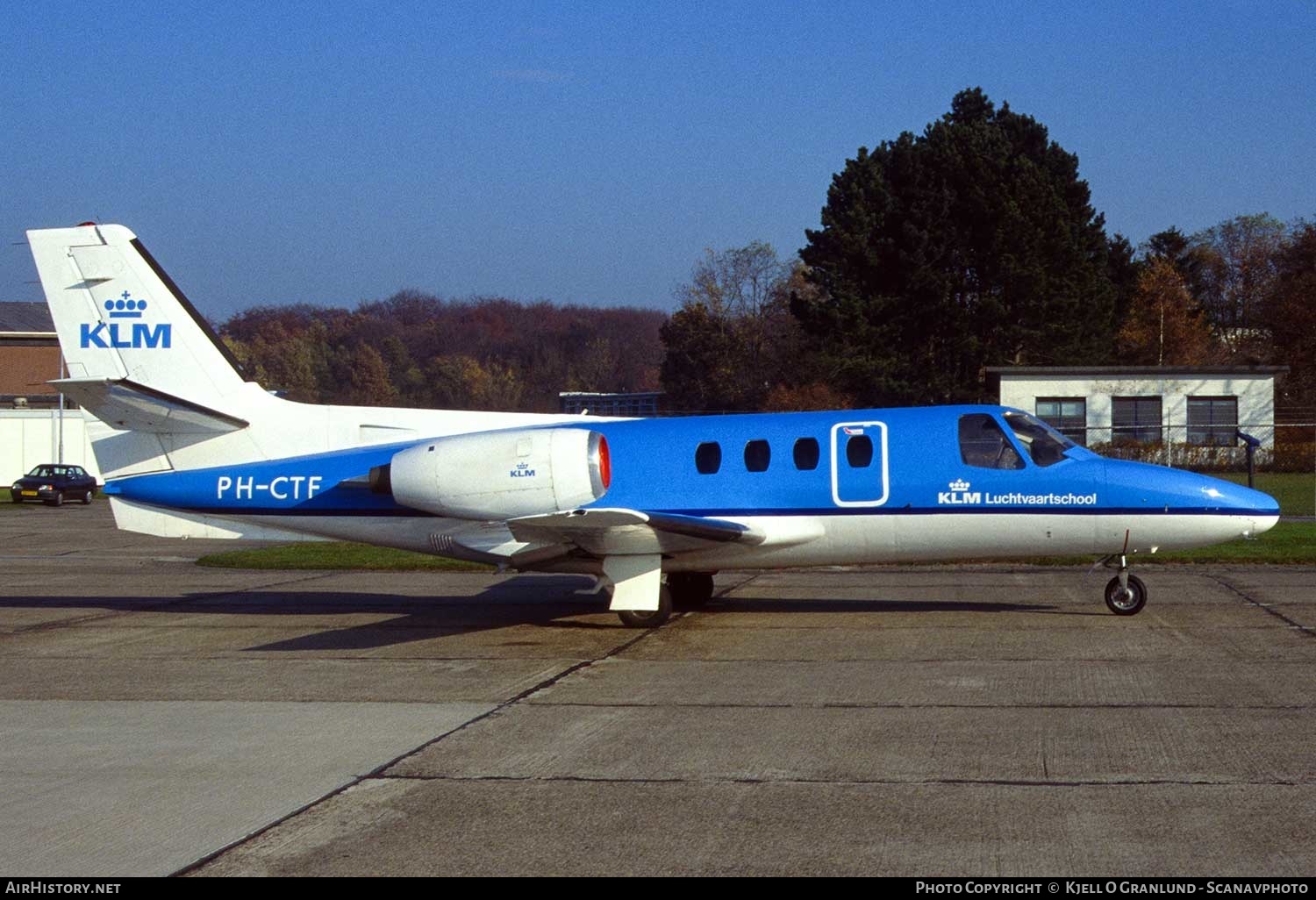 Aircraft Photo of PH-CTF | Cessna 500 Citation | KLM Luchtvaartschool | AirHistory.net #321243