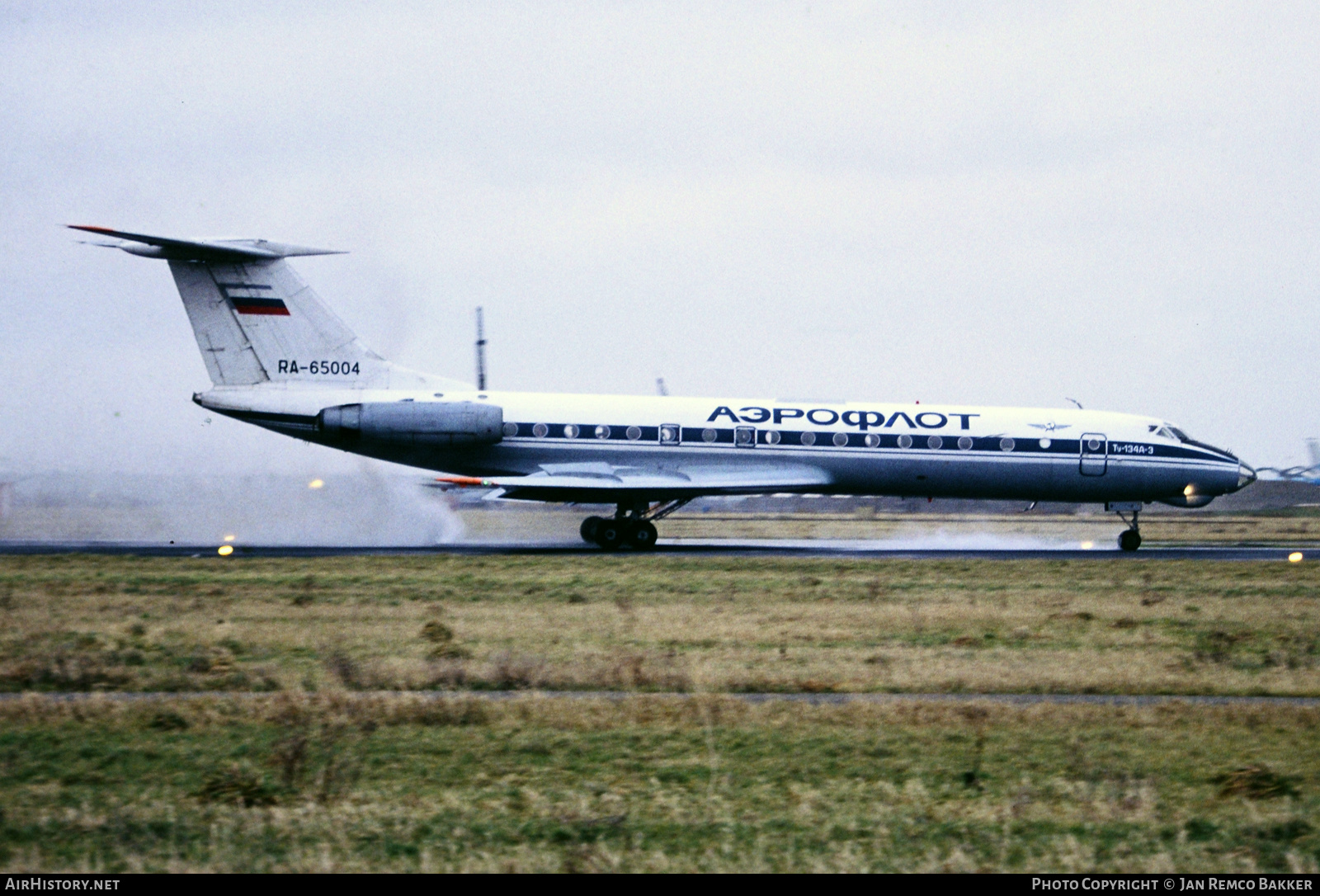 Aircraft Photo of RA-65004 | Tupolev Tu-134A-3 | Aeroflot | AirHistory.net #321246