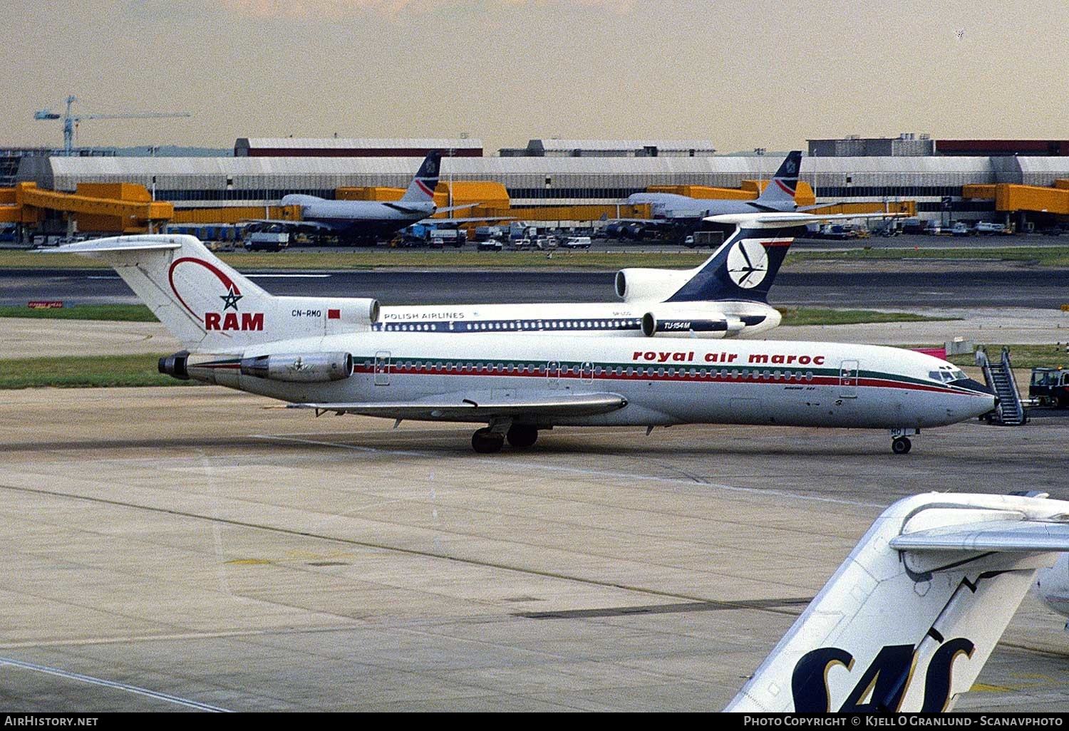 Aircraft Photo of CN-RMO | Boeing 727-2B6/Adv | Royal Air Maroc - RAM | AirHistory.net #321249