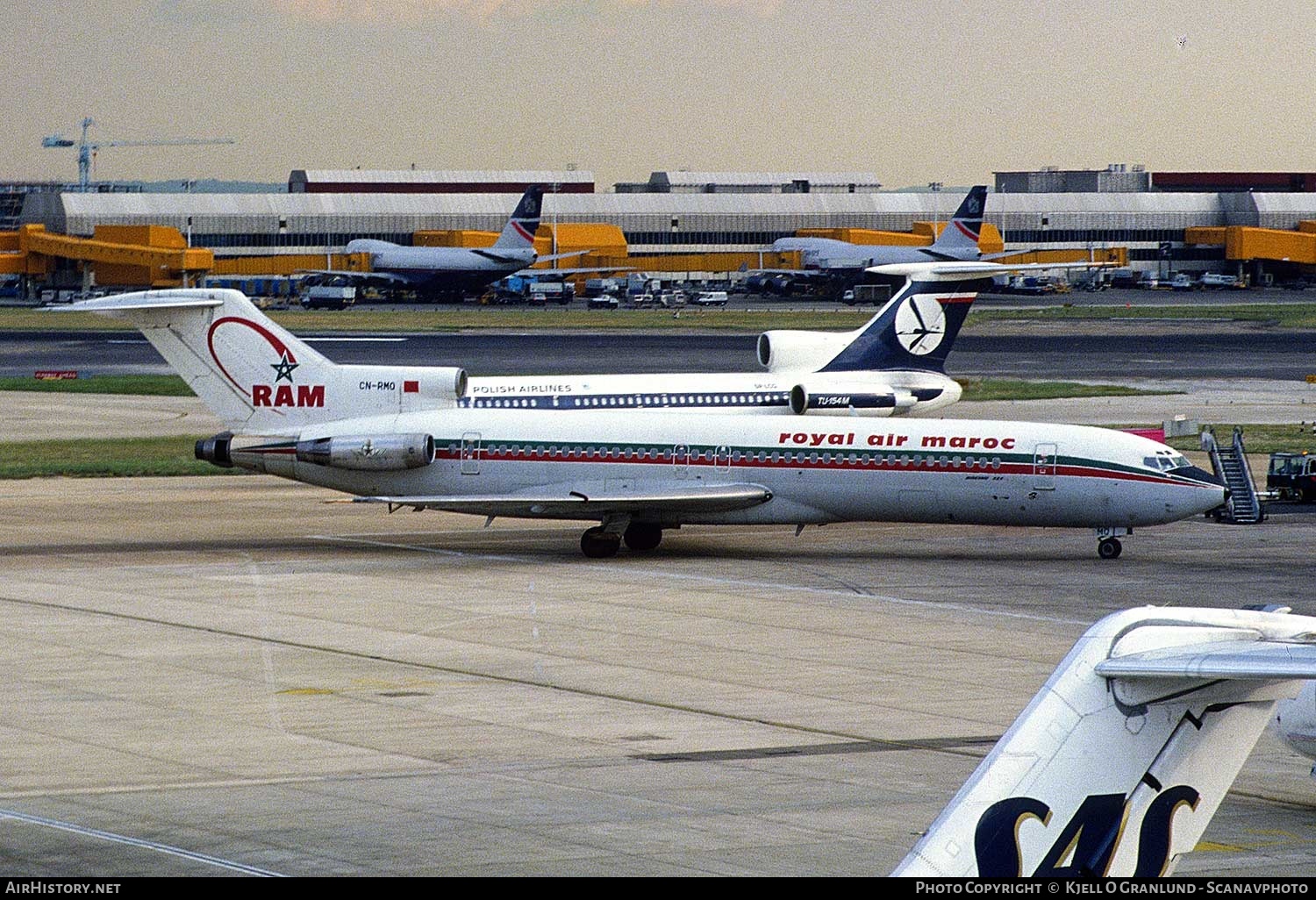 Aircraft Photo of CN-RMO | Boeing 727-2B6/Adv | Royal Air Maroc - RAM | AirHistory.net #321249