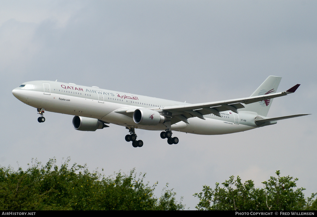 Aircraft Photo of A7-AEB | Airbus A330-302 | Qatar Airways | AirHistory.net #321257