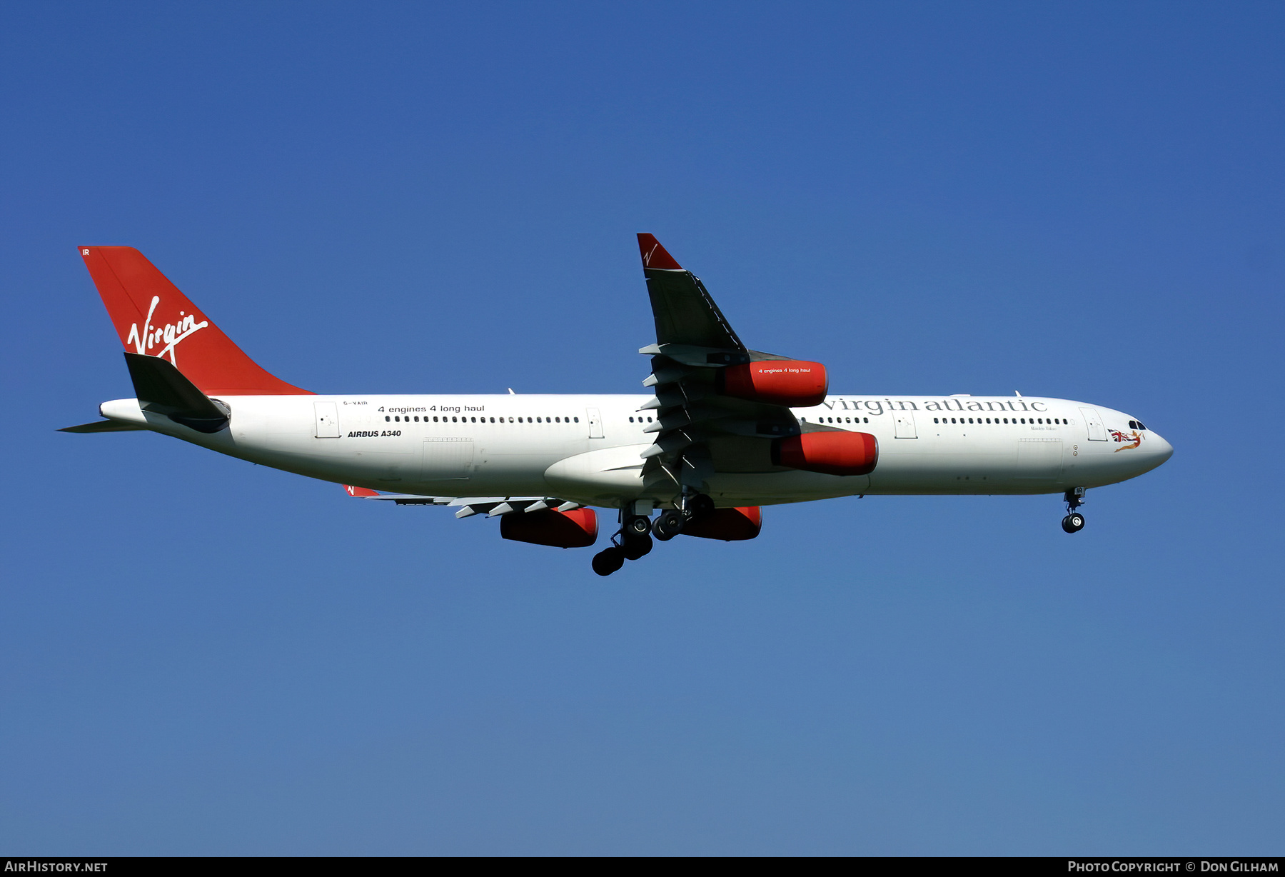 Aircraft Photo of G-VAIR | Airbus A340-313X | Virgin Atlantic Airways | AirHistory.net #321260