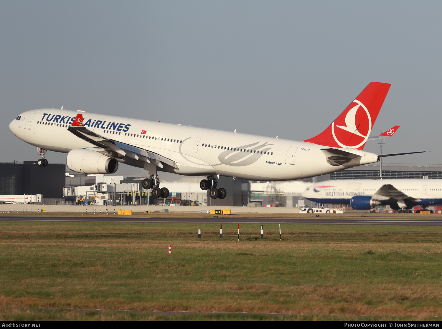 Aircraft Photo of TC-JNI | Airbus A330-343E | Turkish Airlines | AirHistory.net #321263