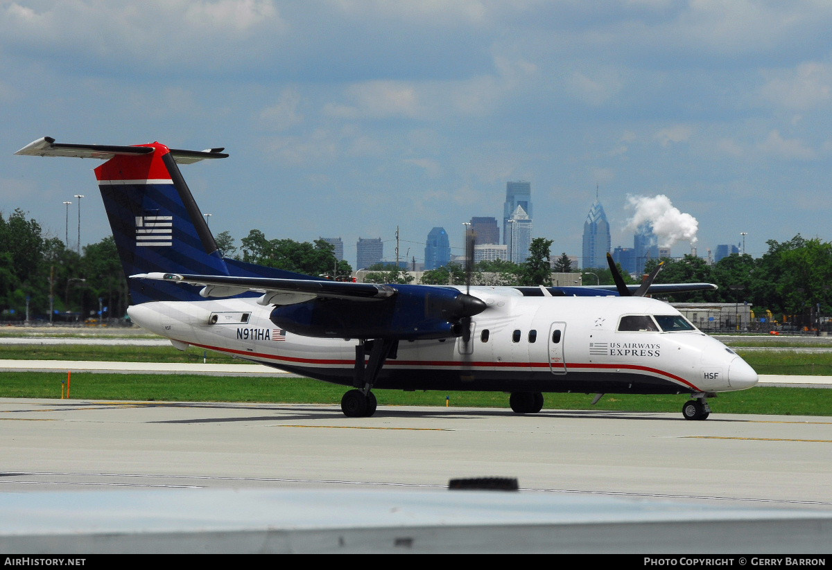 Aircraft Photo of N911HA | De Havilland Canada DHC-8-102 Dash 8 | US Airways Express | AirHistory.net #321274