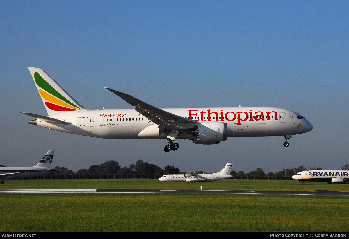 Aircraft Photo of ET-ARF | Boeing 787-8 Dreamliner | Ethiopian Airlines | AirHistory.net #321276