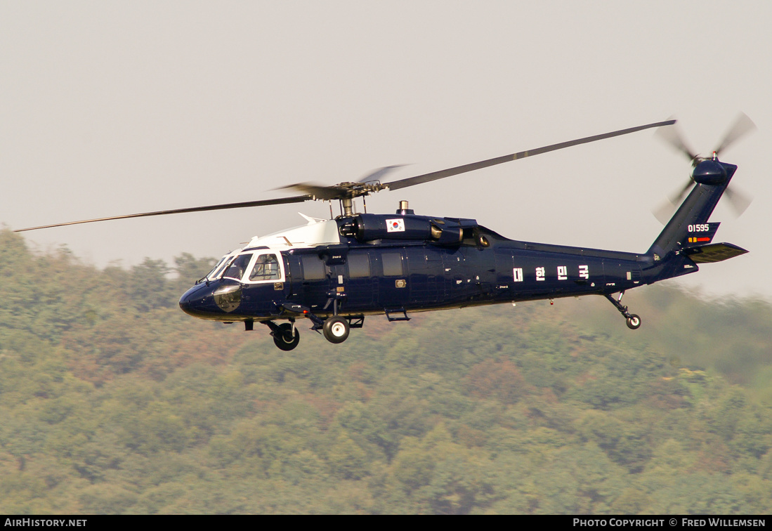 Aircraft Photo of 01595 | Sikorsky UH-60P Black Hawk (S-70A-18) | South Korea - Air Force | AirHistory.net #321291