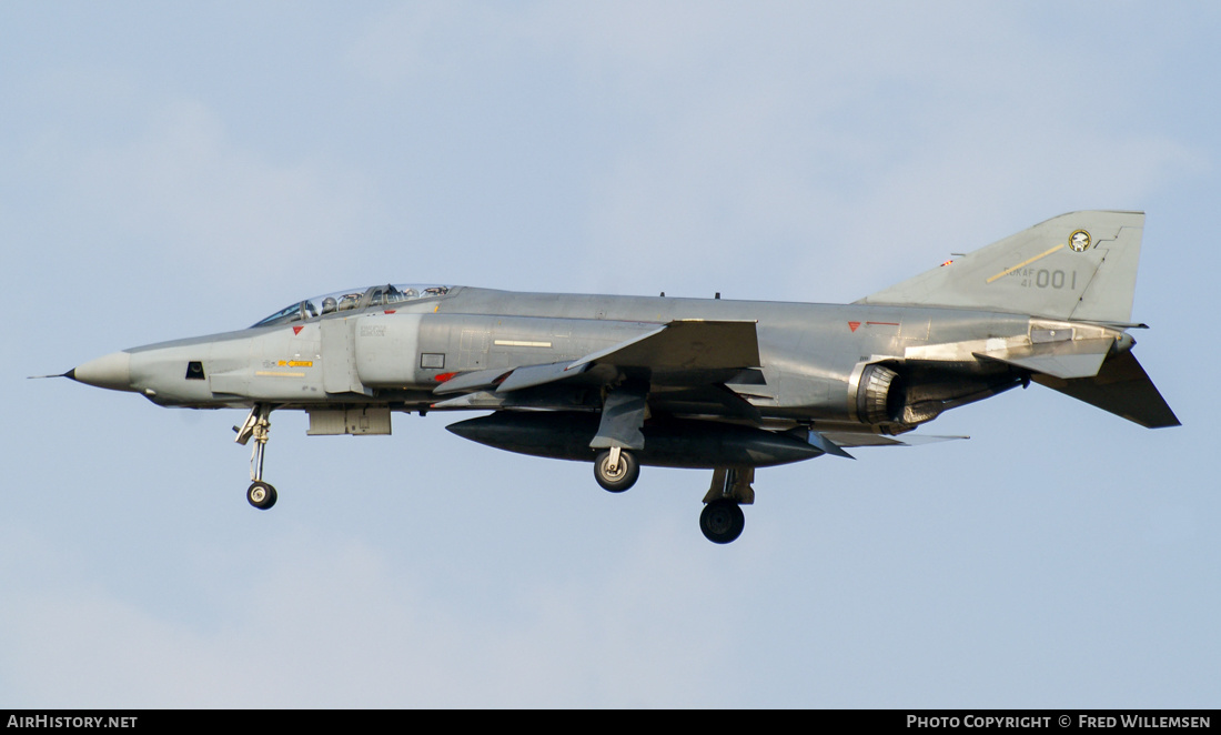 Aircraft Photo of 41-001 | McDonnell Douglas RF-4C Phantom II | South Korea - Air Force | AirHistory.net #321293