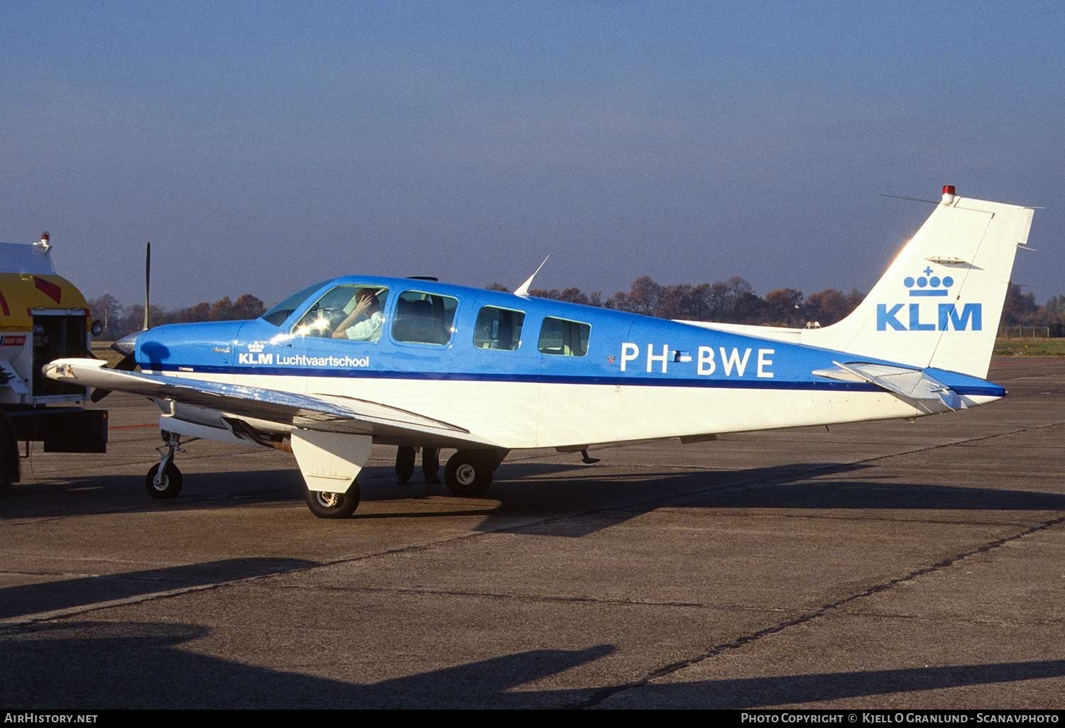 Aircraft Photo of PH-BWE | Beech A36 Bonanza 36 | KLM Luchtvaartschool | AirHistory.net #321296