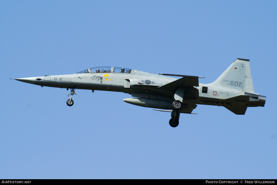 Aircraft Photo of 10-602 | Northrop KF-5F Jegongho | South Korea - Air Force | AirHistory.net #321302