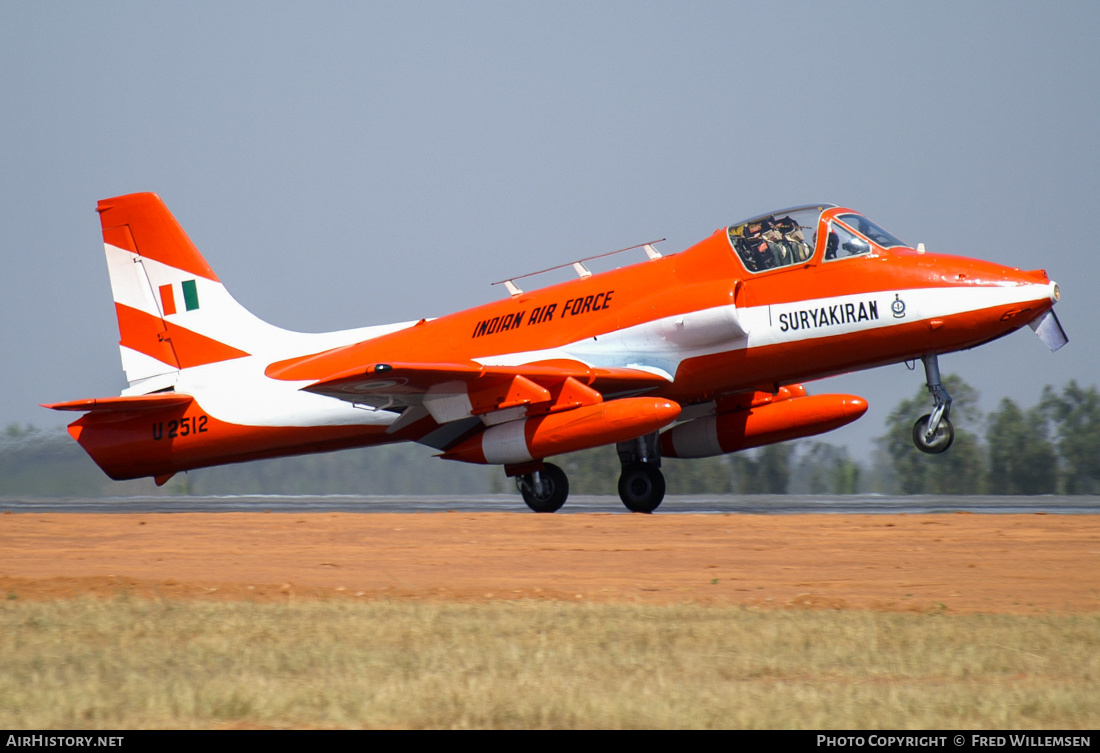 Aircraft Photo of U2512 | Hindustan HJT-16 Kiran II | India - Air Force | AirHistory.net #321317
