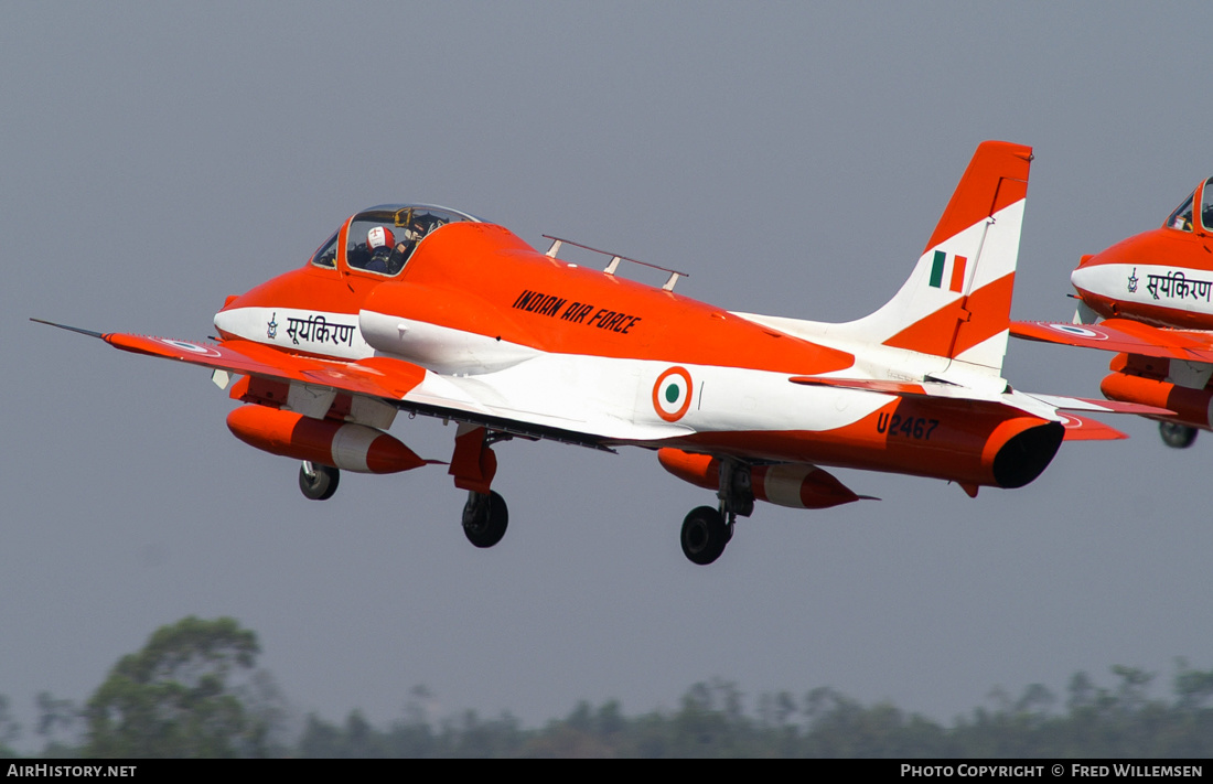 Aircraft Photo of U2467 | Hindustan HJT-16 Kiran II | India - Air Force | AirHistory.net #321318