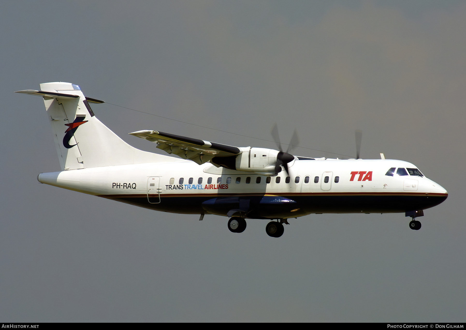 Aircraft Photo of PH-RAQ | ATR ATR-42-300 | TransTravel Airlines - TTA | AirHistory.net #321319