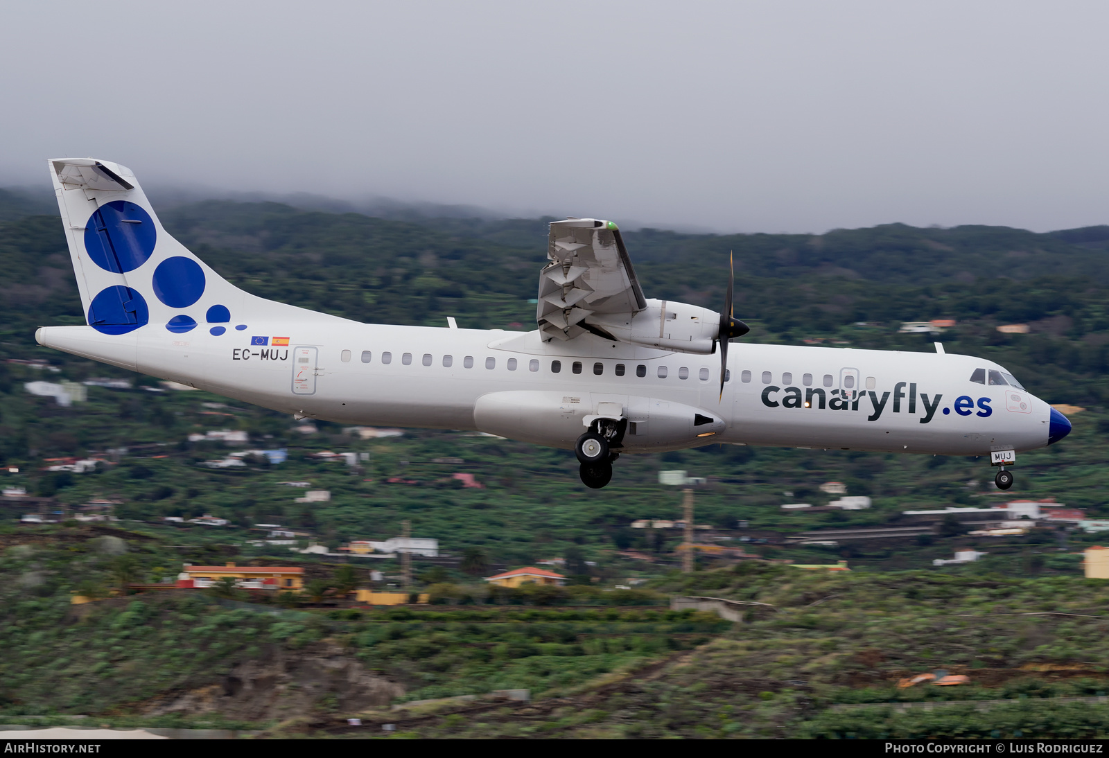 Aircraft Photo of EC-MUJ | ATR ATR-72-500 (ATR-72-212A) | Canaryfly | AirHistory.net #321332