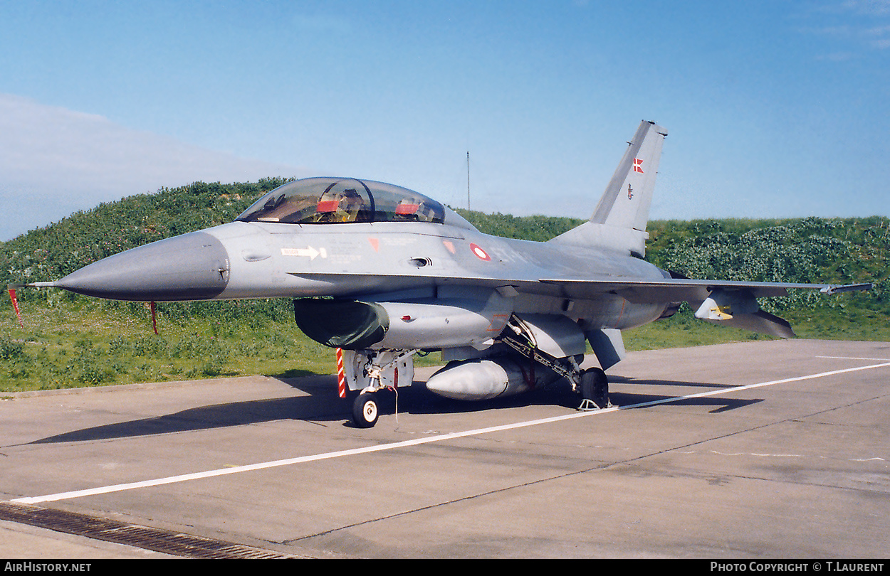 Aircraft Photo of ET-198 | General Dynamics F-16B Fighting Falcon | Denmark - Air Force | AirHistory.net #321339