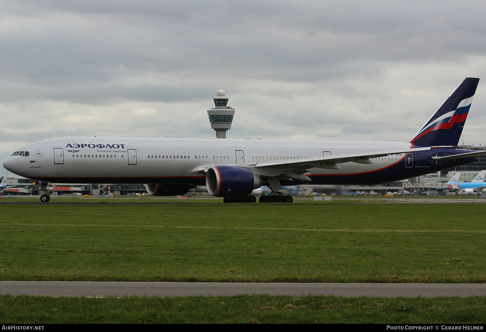 Aircraft Photo of VP-BPG | Boeing 777-300/ER | Aeroflot - Russian Airlines | AirHistory.net #321346