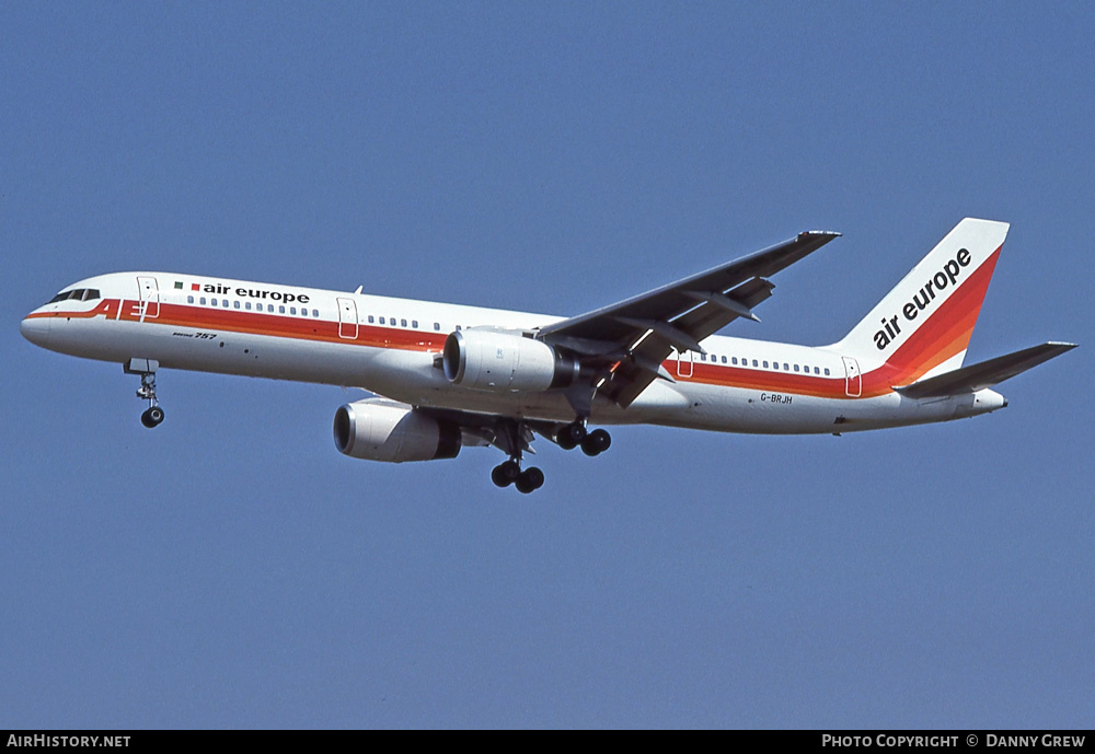Aircraft Photo of G-BRJH | Boeing 757-236 | Air Europe | AirHistory.net #321350