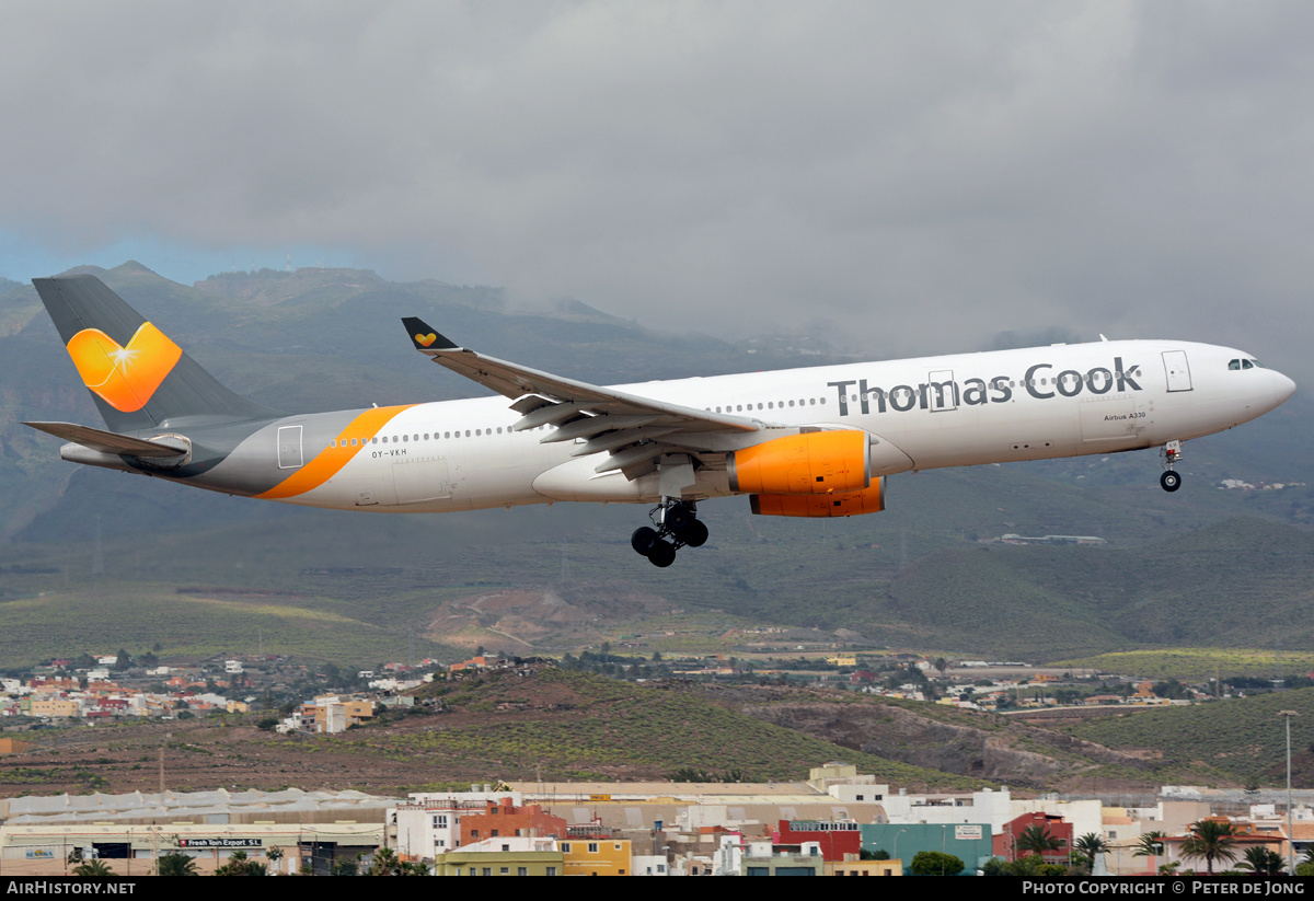 Aircraft Photo of OY-VKH | Airbus A330-343 | Thomas Cook Airlines | AirHistory.net #321354