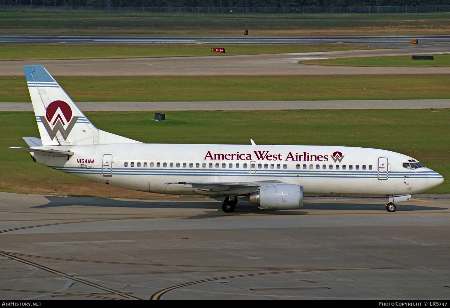 Aircraft Photo of N154AW | Boeing 737-3G7 | America West Airlines | AirHistory.net #321397
