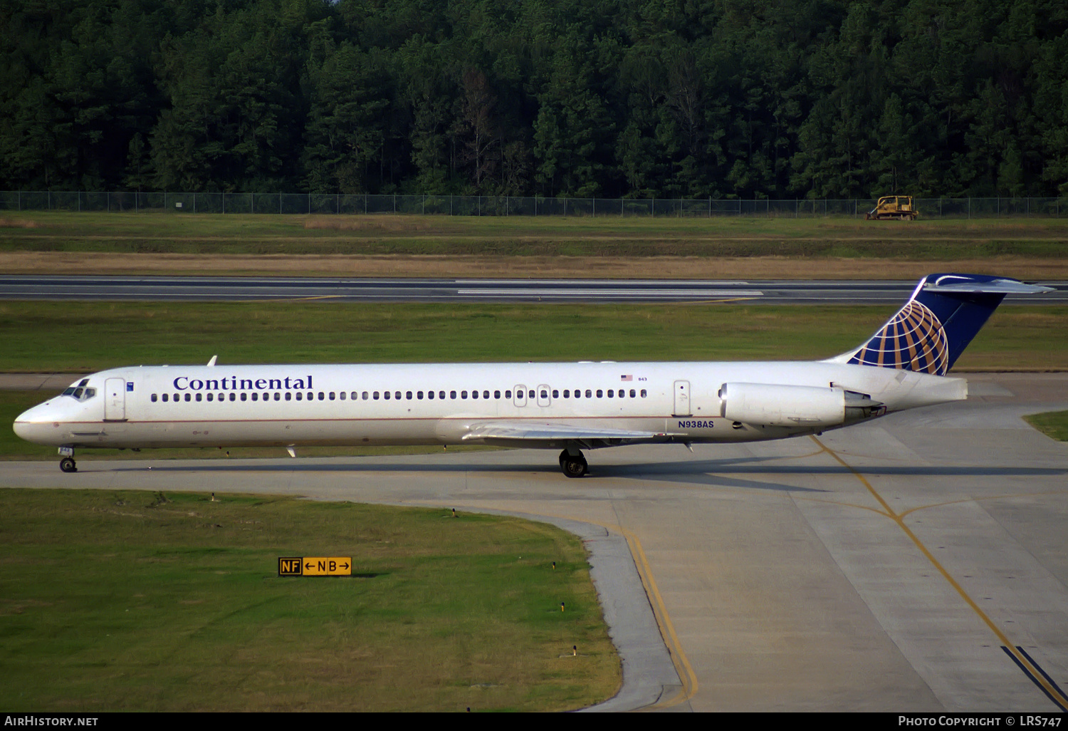 Aircraft Photo of N938AS | McDonnell Douglas MD-83 (DC-9-83) | Continental Airlines | AirHistory.net #321400