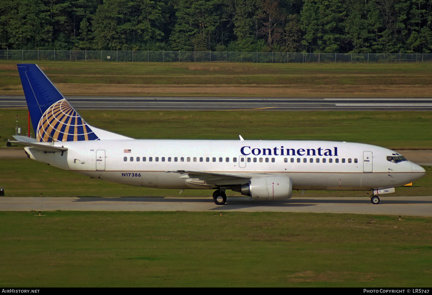 Aircraft Photo of N17386 | Boeing 737-3Q8 | Continental Airlines | AirHistory.net #321409