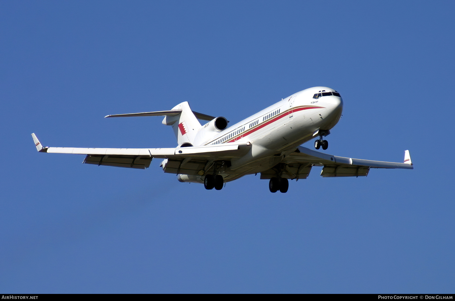 Aircraft Photo of A9C-BA | Boeing 727-2M7/Adv(RE) Super 27 | Bahrain Royal Flight | AirHistory.net #321413