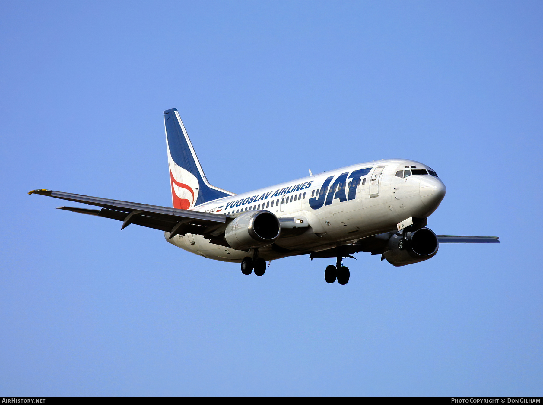 Aircraft Photo of YU-ANF | Boeing 737-3H9 | JAT Yugoslav Airlines - Jugoslovenski Aerotransport | AirHistory.net #321422