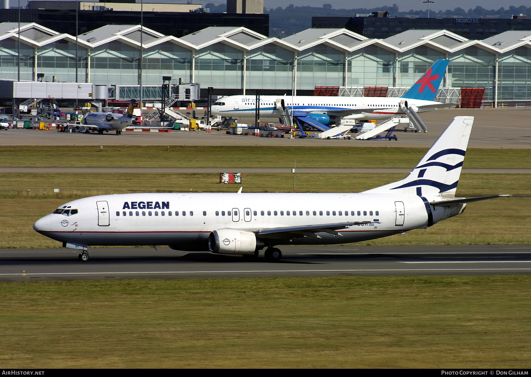 Aircraft Photo of SX-BGR | Boeing 737-408 | Aegean Airlines | AirHistory.net #321426