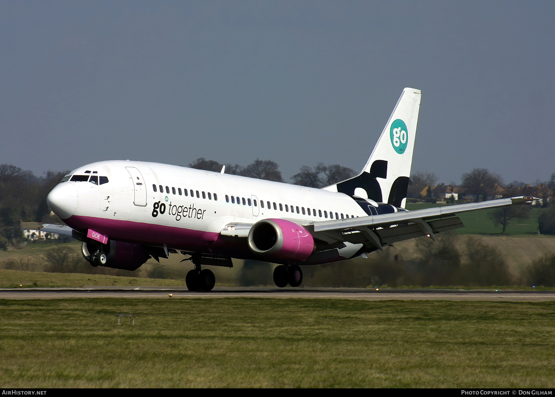 Aircraft Photo of G-IGOE | Boeing 737-3Y0 | Go Fly | AirHistory.net #321428
