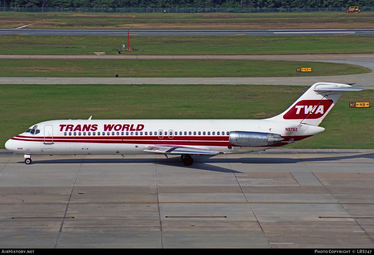 Aircraft Photo of N976Z | McDonnell Douglas DC-9-31 | Trans World Airlines - TWA | AirHistory.net #321430
