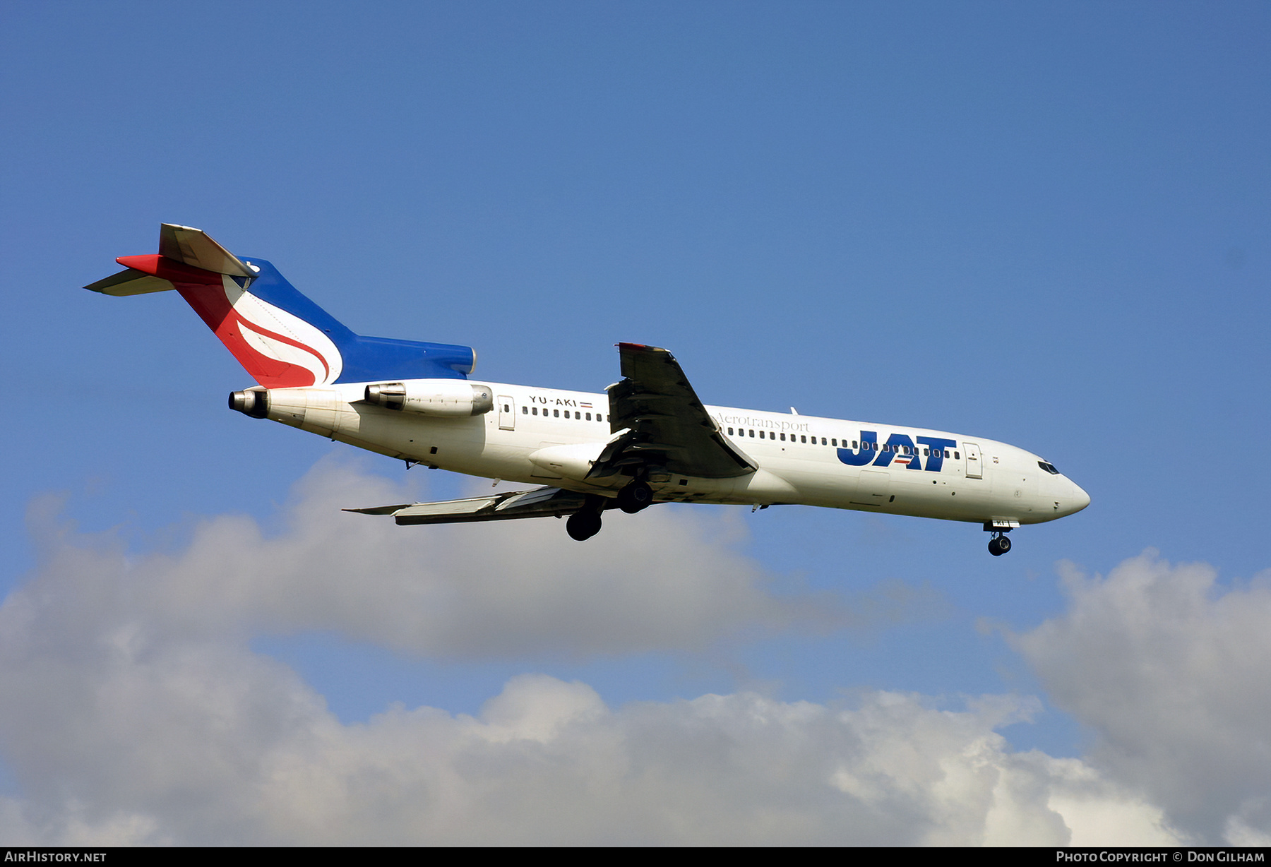 Aircraft Photo of YU-AKI | Boeing 727-2H9/Adv | JAT Yugoslav Airlines - Jugoslovenski Aerotransport | AirHistory.net #321433