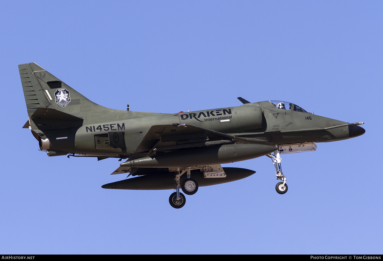 Aircraft Photo of N145EM | Douglas A-4K Skyhawk | Draken International | AirHistory.net #321440