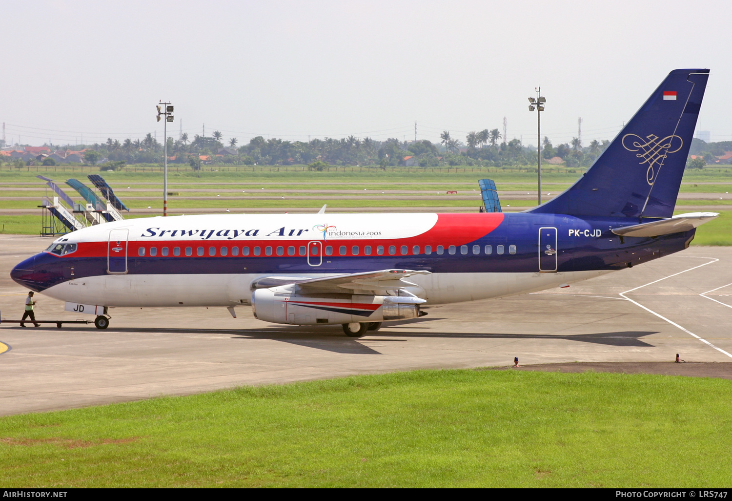 Aircraft Photo of PK-CJD | Boeing 737-204/Adv | Sriwijaya Air | AirHistory.net #321455