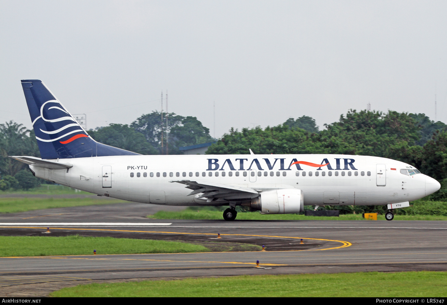 Aircraft Photo of PK-YTU | Boeing 737-3Y9 | Batavia Air | AirHistory.net #321461
