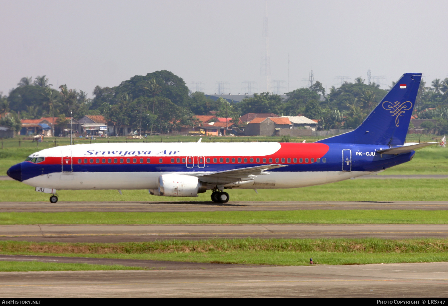 Aircraft Photo of PK-CJU | Boeing 737-4Q8 | Sriwijaya Air | AirHistory.net #321467