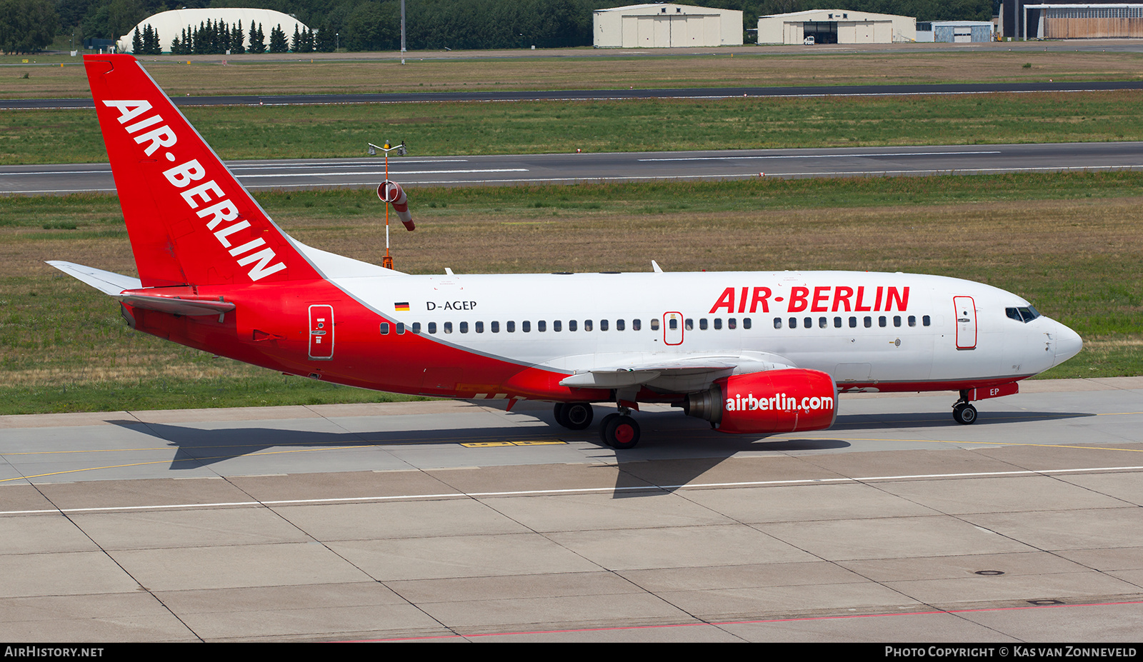 Aircraft Photo of D-AGEP | Boeing 737-75B | Air Berlin | AirHistory.net #321473