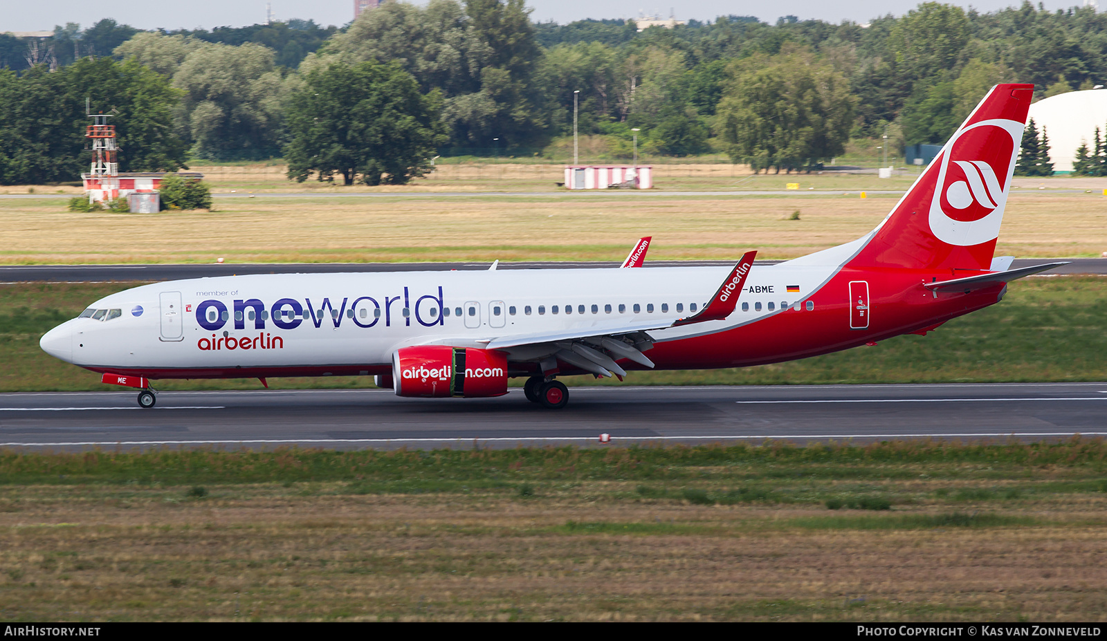 Aircraft Photo of D-ABME | Boeing 737-86J | Air Berlin | AirHistory.net #321476