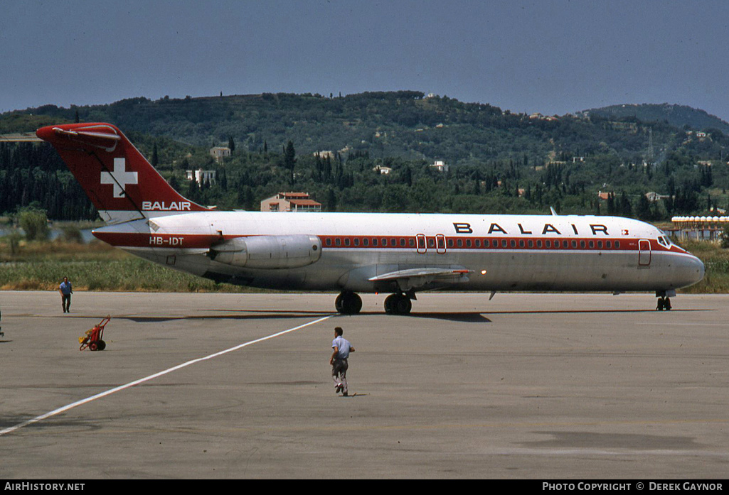 Aircraft Photo of HB-IDT | McDonnell Douglas DC-9-34 | Balair | AirHistory.net #321484