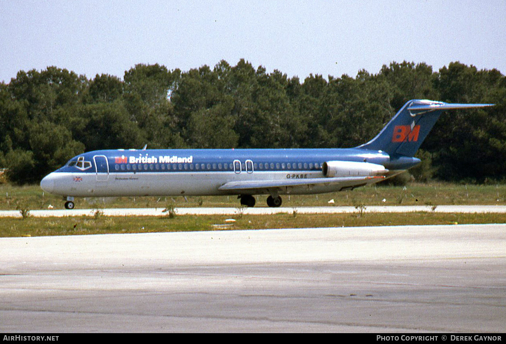 Aircraft Photo of G-PKBE | McDonnell Douglas DC-9-32 | British Midland Airways - BMA | AirHistory.net #321489